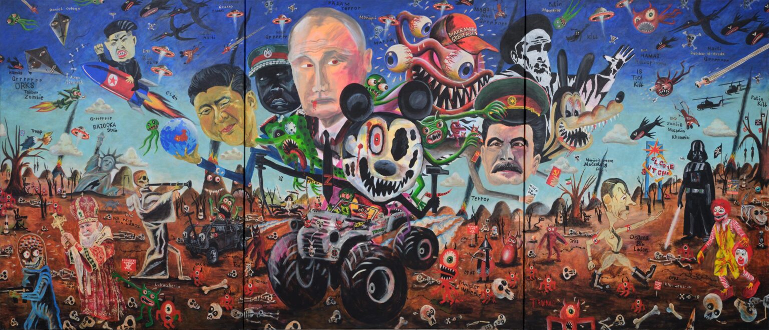 PULPAGEDDON TAFEL 4 (3-tlg.) - M.S. BASTIAN / ISABELLE L. 