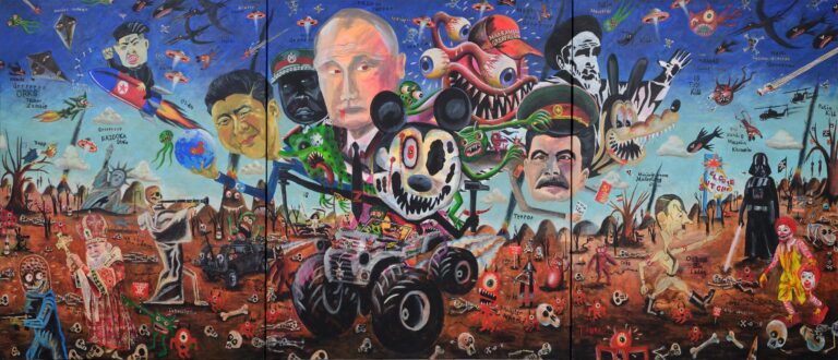 PULPAGEDDON TAFEL 4 (3-tlg.) - M.S. BASTIAN / ISABELLE L. 