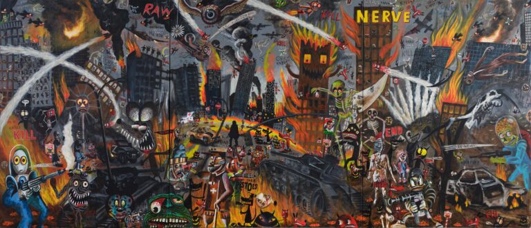 PULPAGEDDON TAFEL 6 (3-tlg.) - M.S. BASTIAN / ISABELLE L. 