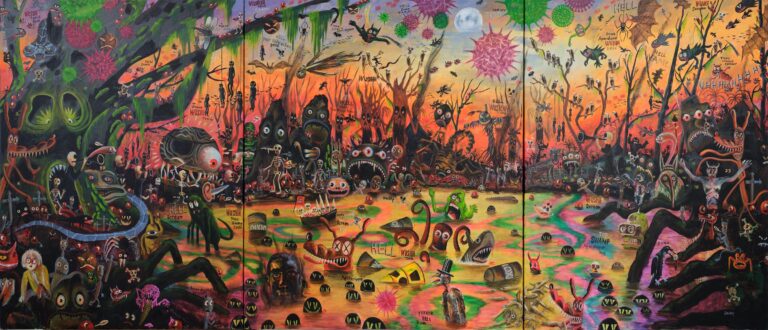 PULPAGEDDON TAFEL 7 (3-tlg.) - M.S. BASTIAN / ISABELLE L. 