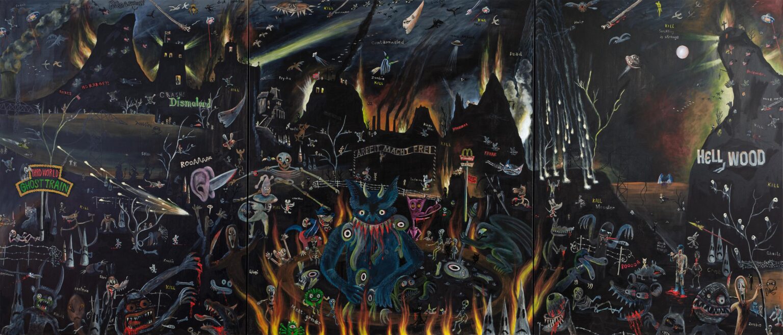 PULPAGEDDON TAFEL 5 (3-tlg.) - M.S. BASTIAN / ISABELLE L. 