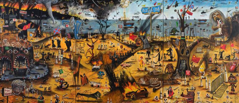 PULPAGEDDON TAFEL 3 (3-tlg.) - M.S. BASTIAN / ISABELLE L. 