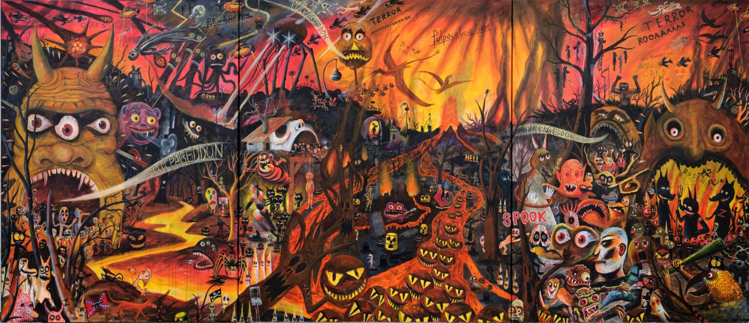 PULPAGEDDON TAFEL 1 (3-tlg.) - M.S. BASTIAN / ISABELLE L. 