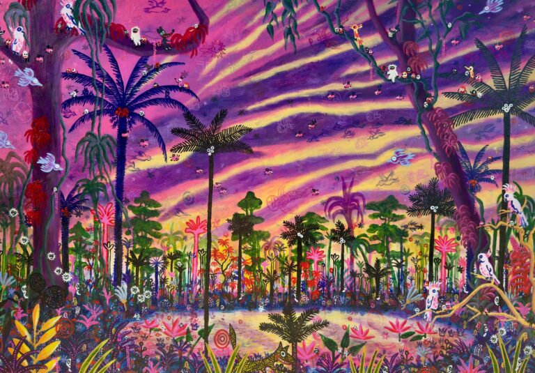 VOLLMOND MIT LEOPARD - M.S. BASTIAN / ISABELLE L. 