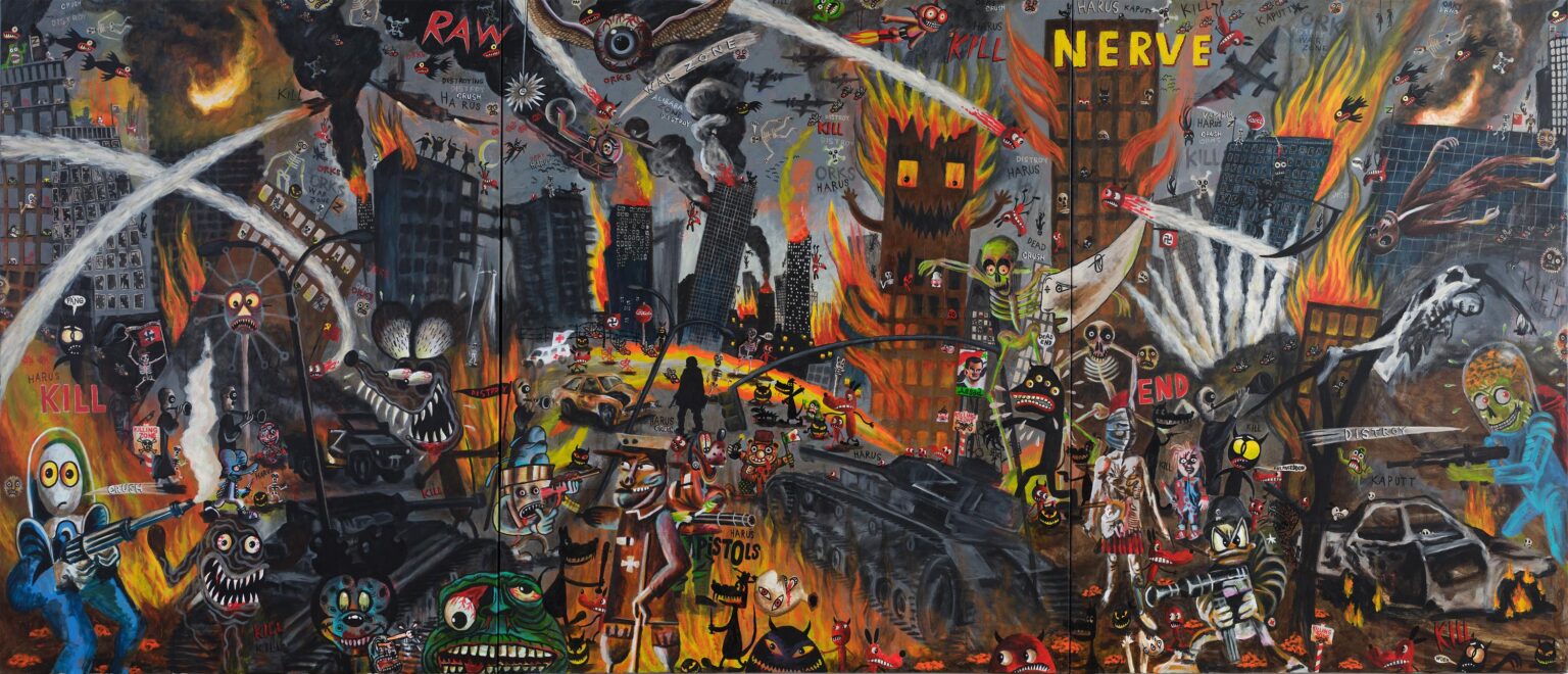 PULPAGEDDON TAFEL 6 (3-tlg.) - M.S. BASTIAN / ISABELLE L. 