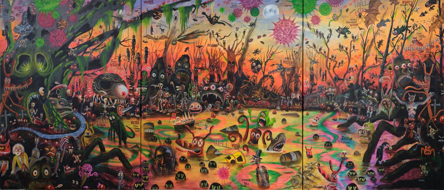 PULPAGEDDON TAFEL 7 (3-tlg.) - M.S. BASTIAN / ISABELLE L. 