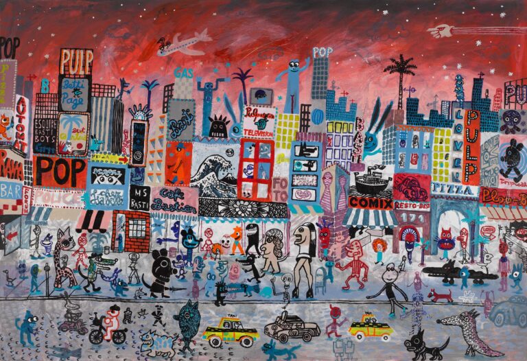 CAFE BASTIAN IN NEW BASTROPOLIS - M.S. BASTIAN / ISABELLE L. 