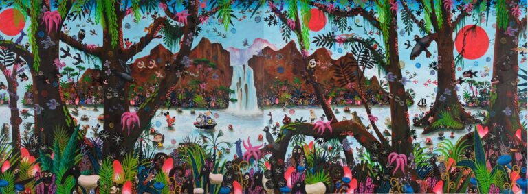 BESEELTE LANDSCHAFT – HIGH NOON (PANORAMA, 2-TLG.) - M.S. BASTIAN / ISABELLE L. 