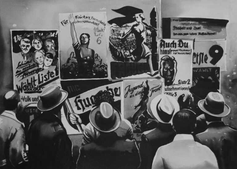 The German federal election occurred on September 14, 1930. NSDAP had received 6,371,000 votes making it the second largest party in Germany - Radenko Milak 