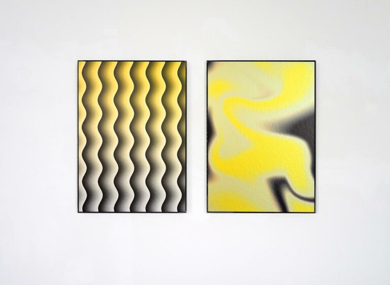Vapor, Wave (from the series FIRE Essay Covers (Revisited)) - Alona Rodeh 