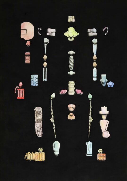 Tableau #7 (from the series “On Inscriptions”) - PAYER GABRIEL 