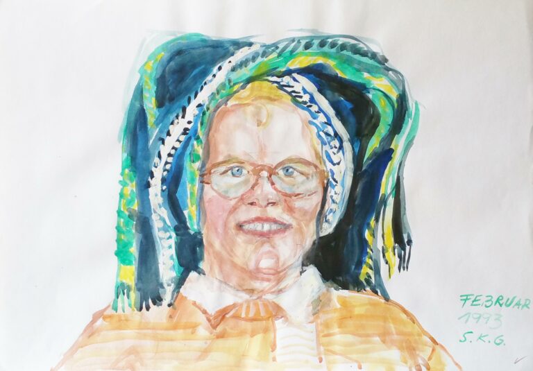 Selbstportrait - Susanne Kortan-Gimbel 