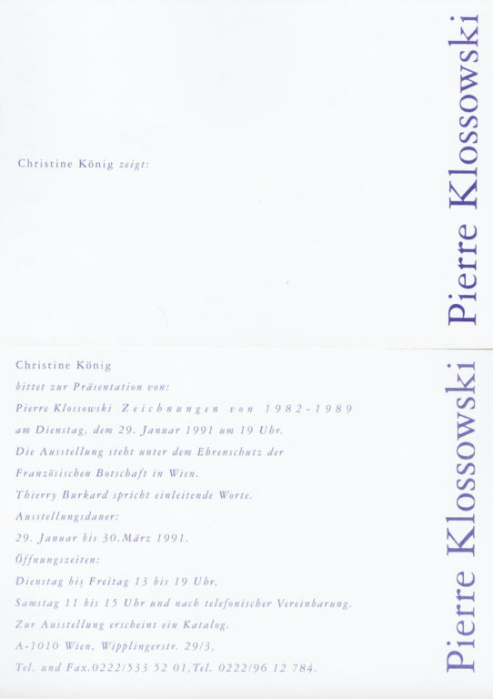 Pierre Klossowski 