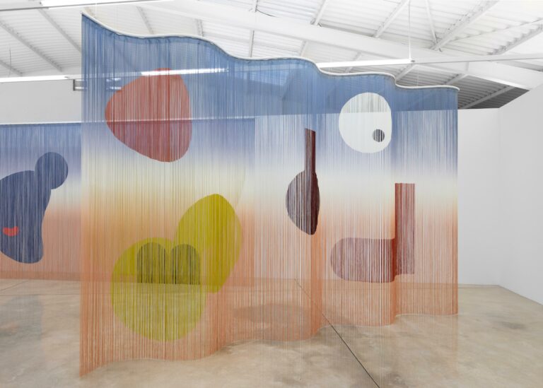 curtain (wave / vase & sock) - Erika Hock COSAR, Düsseldorf and L21 Gallery
