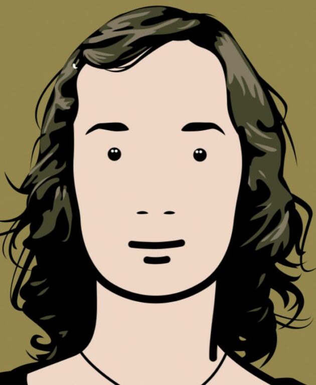 Fiona, artist #3 - Julian Opie 