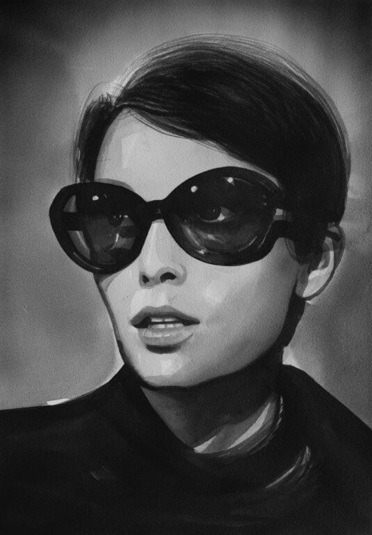 Jean Seberg (from the series Female Heroes) - Radenko Milak 
