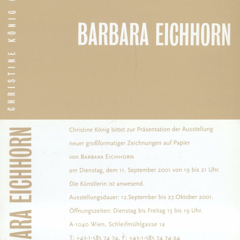 BARBARA EICHHORN 