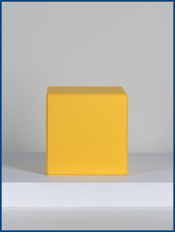 Pieces of a whole (yellow cube) - Gabriel Rózsa 