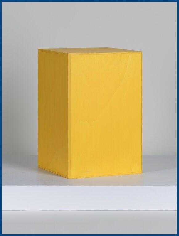 Pieces of a whole (yellow cuboid) - Gabriel Rózsa 