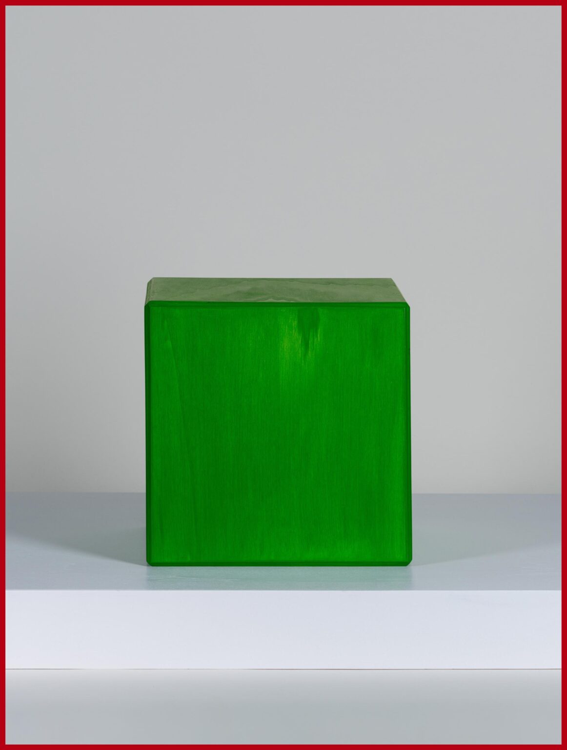 Pieces of a whole (green cube) - Gabriel R&oacute;zsa 