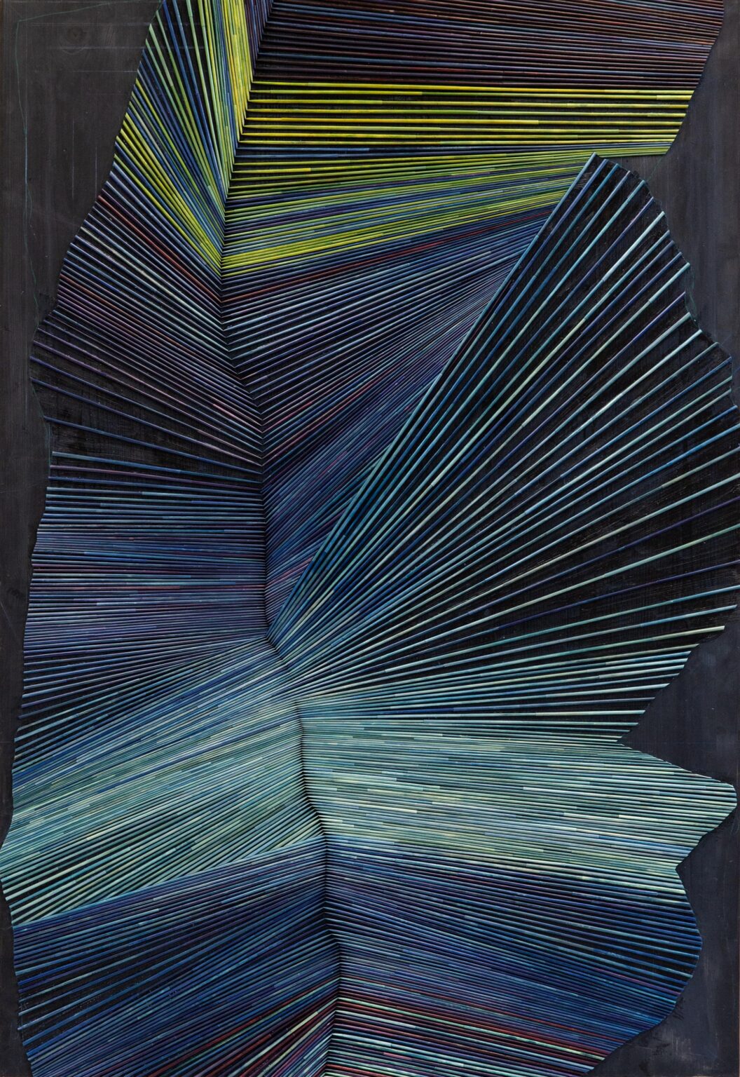 Drawing shapes and lines of the world we made - Olaf Holzapfel 