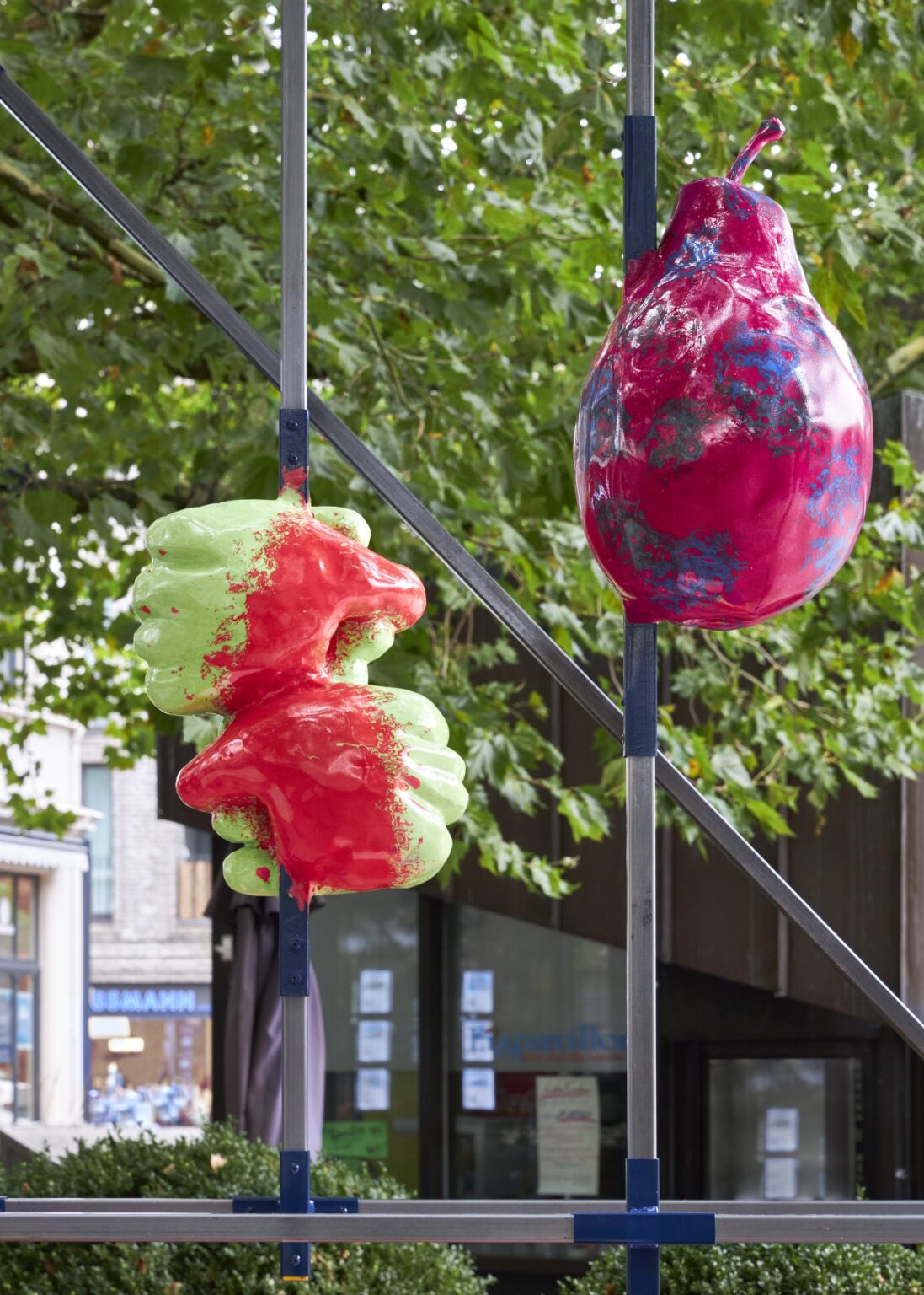 Exhibition view Maruša Sagadin | Zwischen Barock und Romanik liegt die Botanik, Kunsthalle zu Kiel 2025, Photo: Jan Brockhaus - Maruša Sagadin 