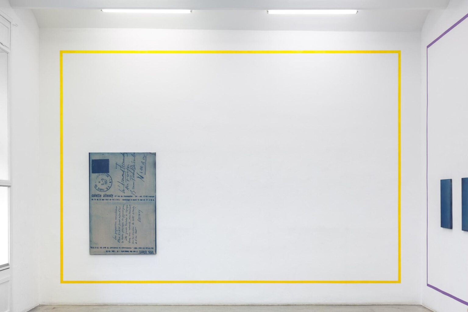 Exhibition view Andreas DUSCHA | White Collar, Christine König Galerie, Vienna 2018, Photo: Philipp Friedrich - Andreas Duscha 