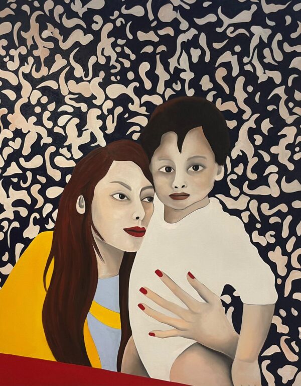 Ségolène and Nina - Rebecca Brodskis Ségolène and Nina - Rebecca Brodskis