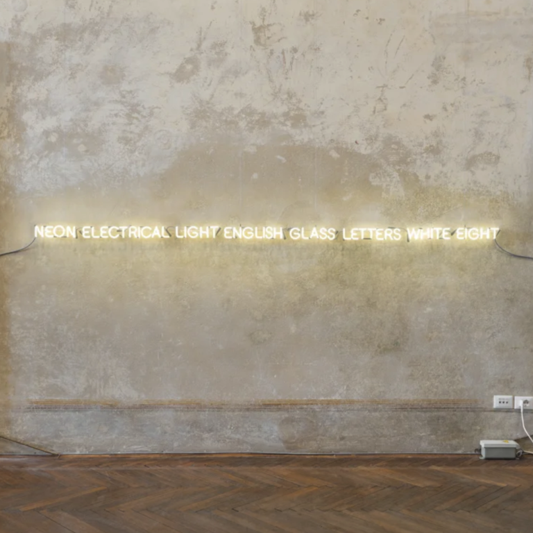 JOSEPH KOSUTH: The-exchange-value-of-language-has-fallen-to-zero 