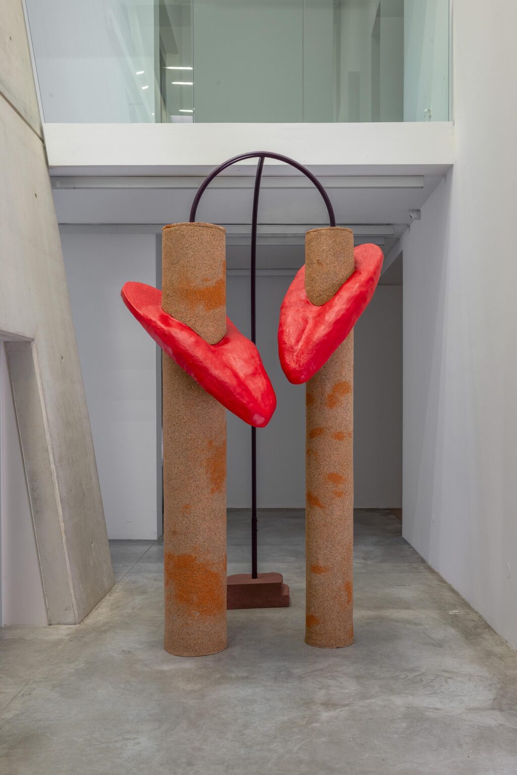 Exhibition view Maru&scaron;a SAGADIN | Luv Birds in Blind Spots, 2023 (Comissioned by Schirn Kunsthalle Frankfurt, 2023), Permanent collection: Museum of Contemporary Art (MG+MSUM), Ljubljana, Slovenia, 2026, Photo: Asiana Jurca Avci, Ur&scaron;a Rahne /&nbsp;&copy;&nbsp;Moderna galerija, Ljubljana - Maru&scaron;a Sagadin 