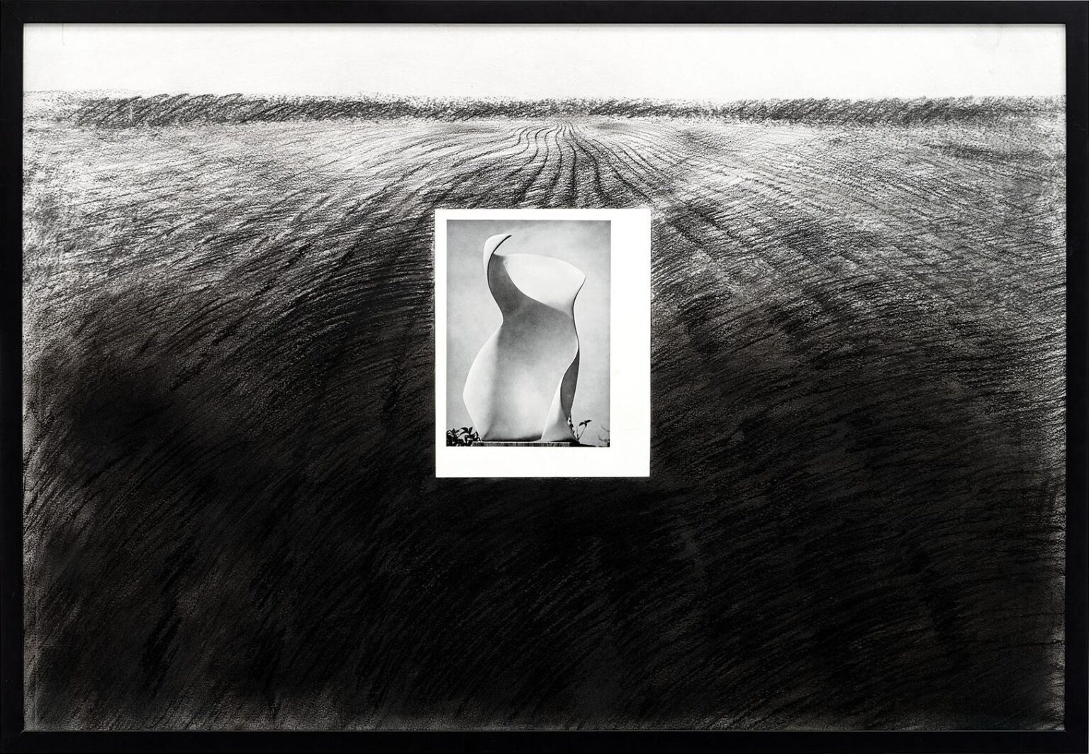 Partially covered Landscape (Vojin Bakic) - Nikita Kadan 