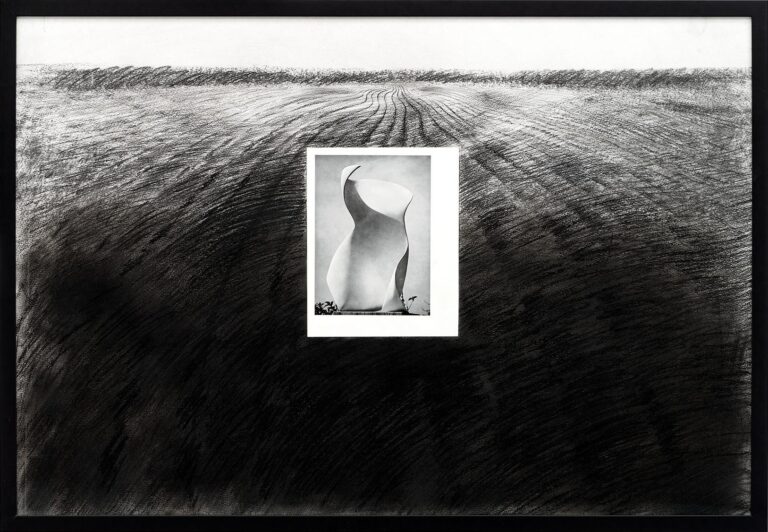 Partially covered Landscape (Vojin Bakic) - Nikita Kadan 