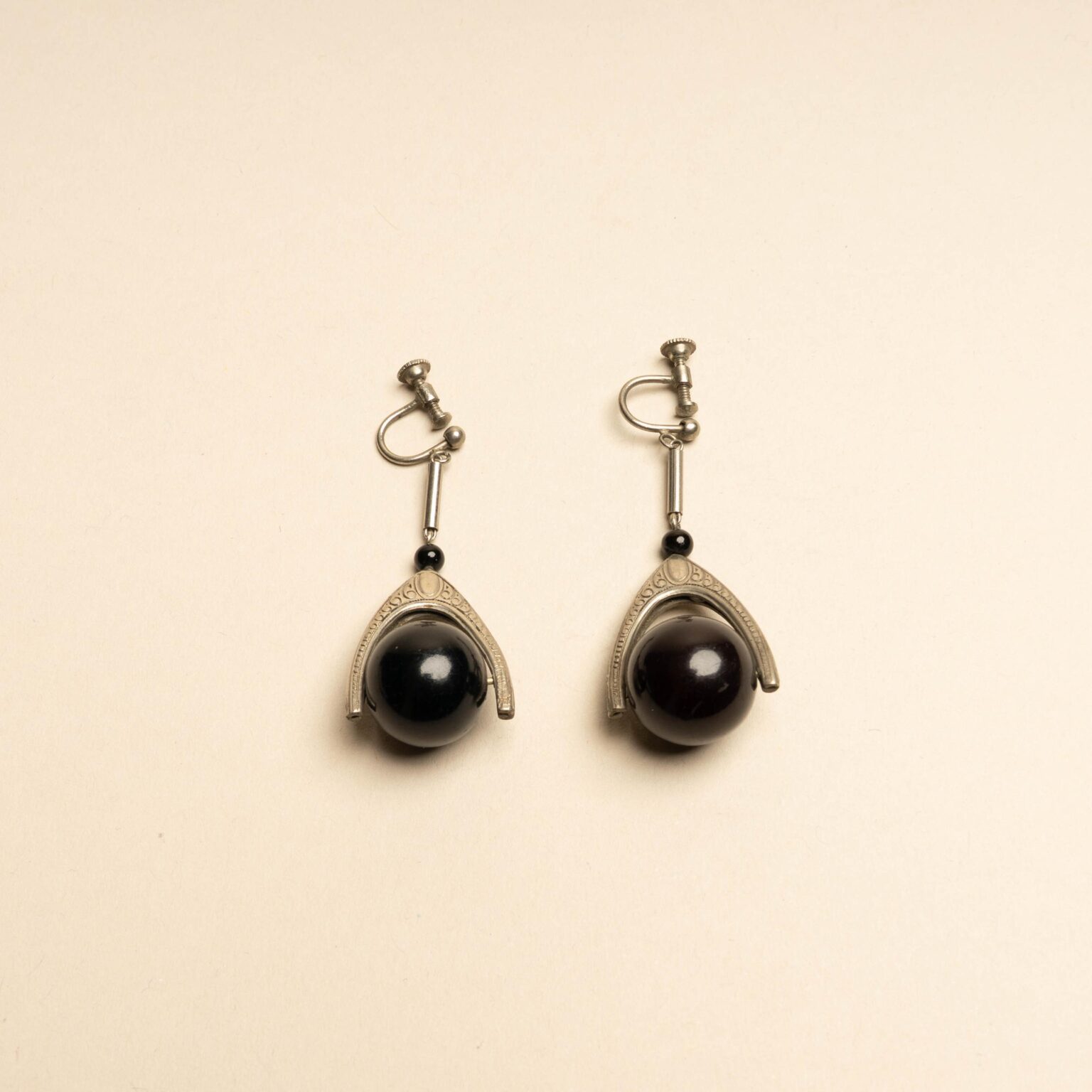 Earrings, in-house design Jakob Bengel, Idar-Oberstein, Germany | Early 1930s - Jakob Bengel 