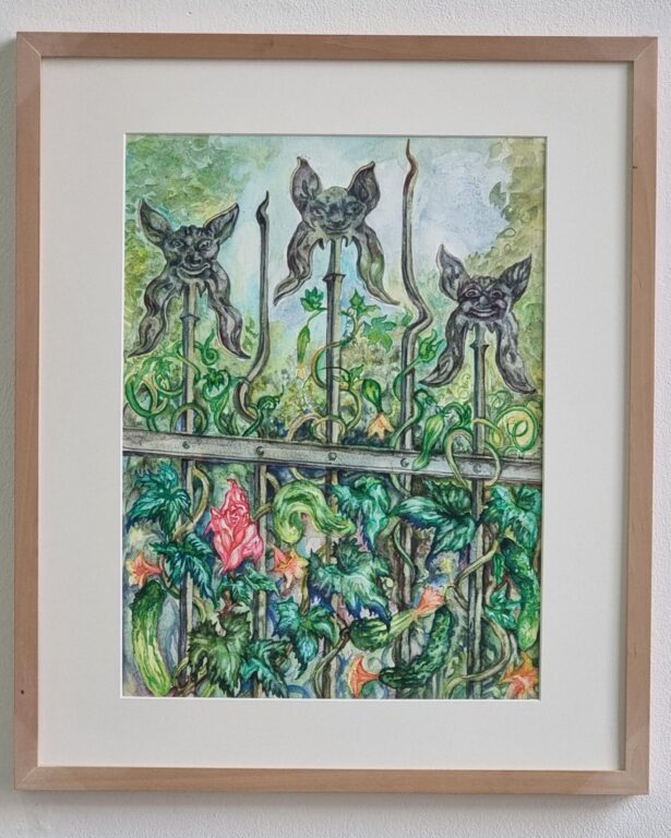 Laverne, Jardin, Clodette - Natalia Shumskaya 