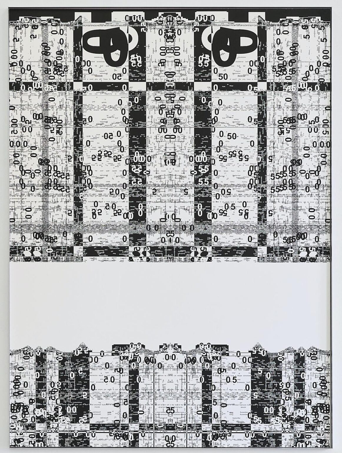 Ohne Titel (Patterned Pattern) - Michael Riedel 