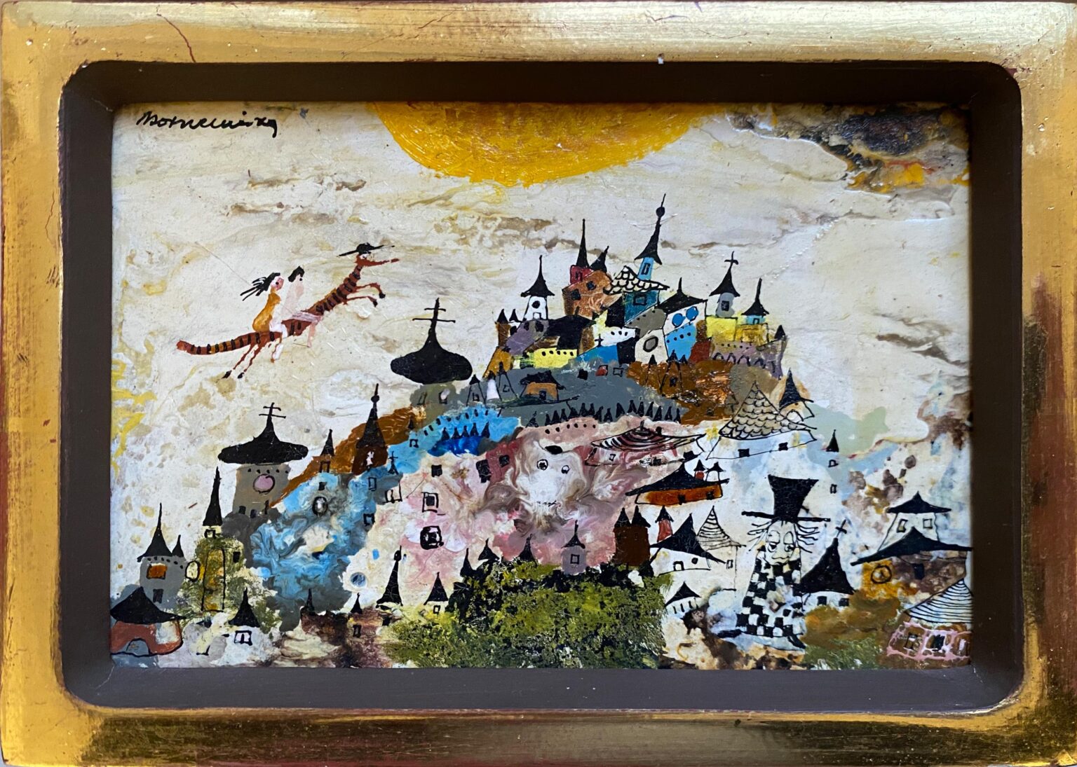 Fliegender Hirsch - László Bornemisza 