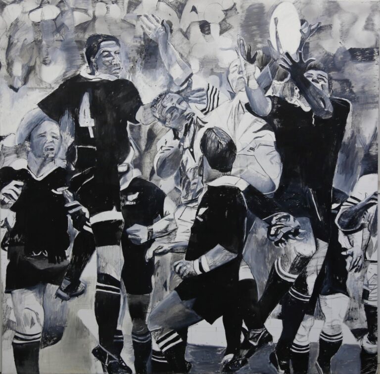 Rugby Spiel England vs All Blacks  - Marlini Wickramasinha 