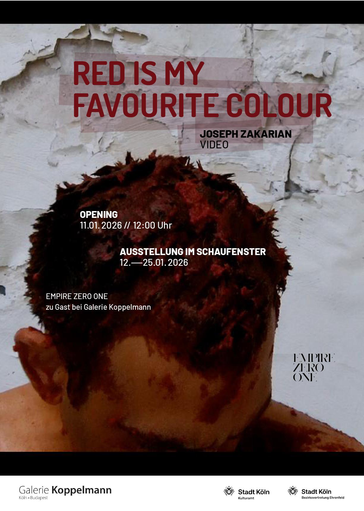 RED IS MY FAVOURITE COLOUR 