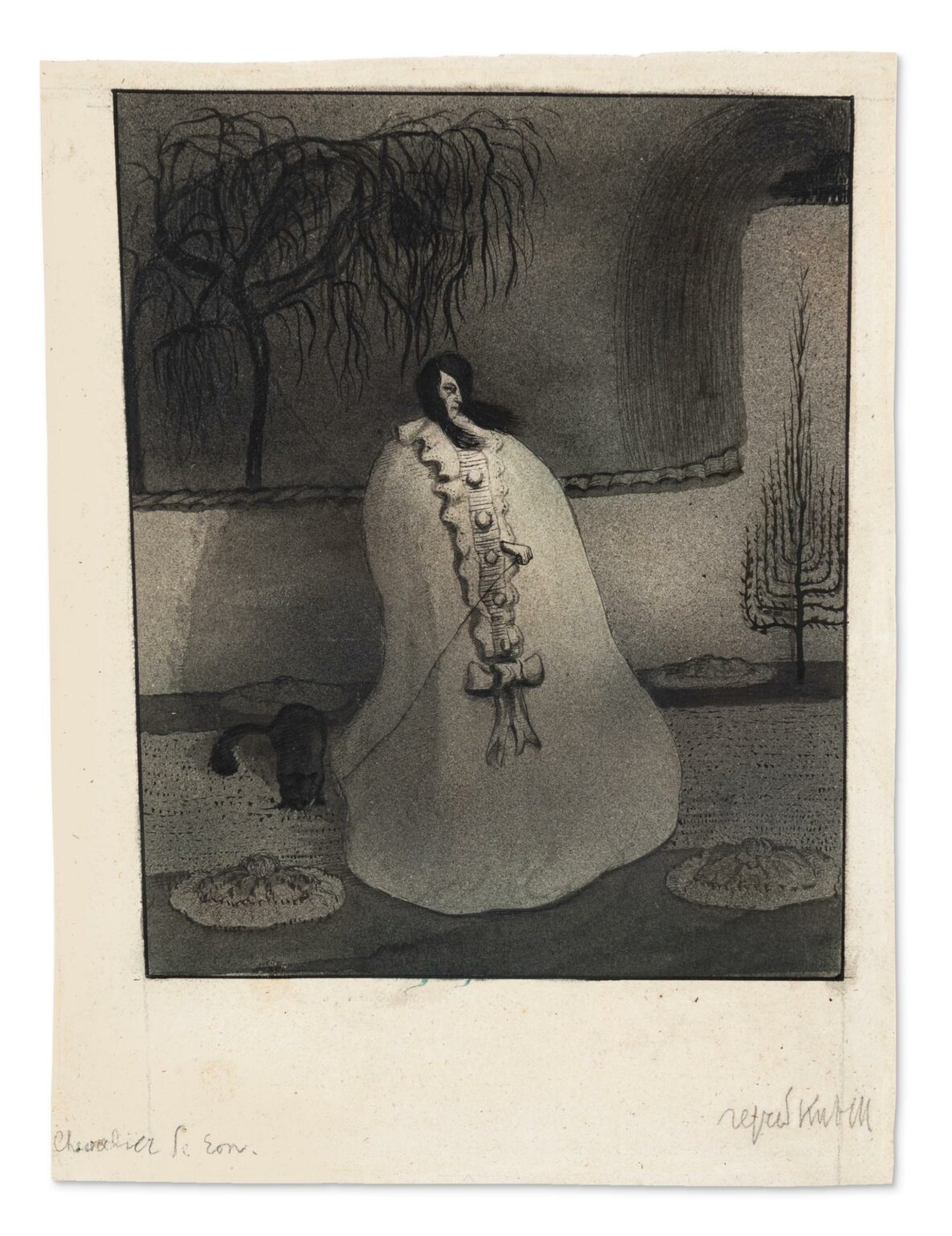 Chevalier d‘ Eon - Alfred Kubin 