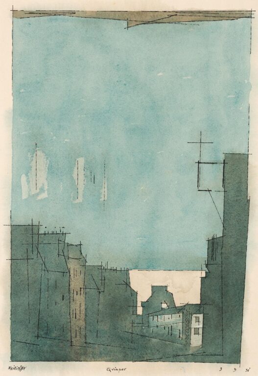 Quimper - Lyonel Feininger 