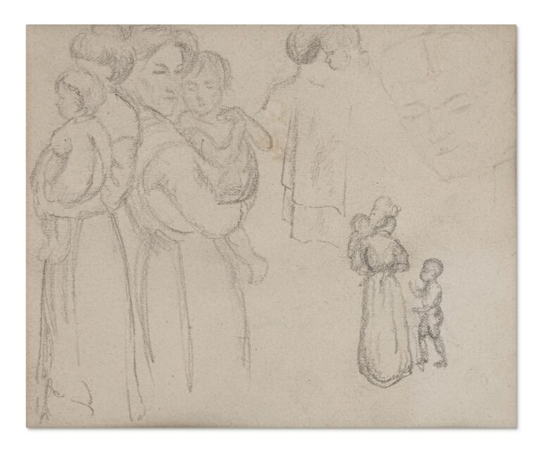 Mutter mit Kind auf dem Arm - August Macke 