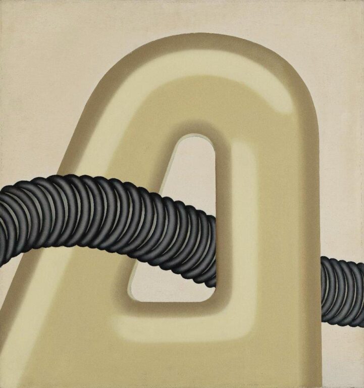 Das Leben - Konrad Klapheck 