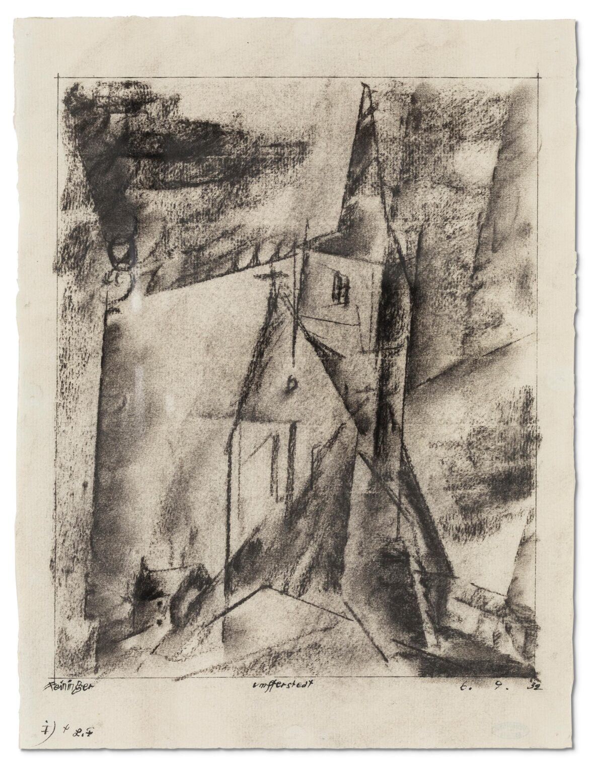 Umpferstedt - Lyonel Feininger Umpferstedt - Lyonel Feininger