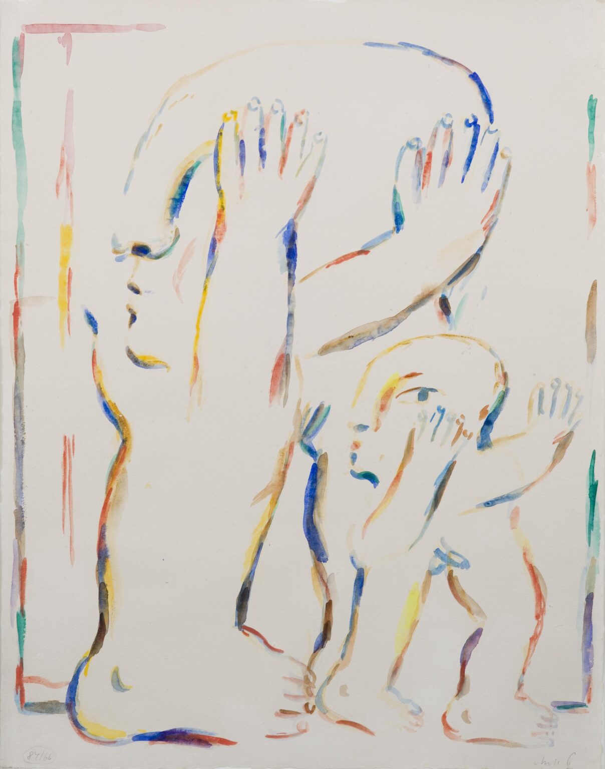 Ohne Titel - Horst Antes 