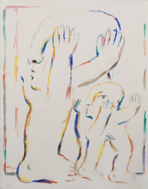 Ohne Titel - Horst Antes 