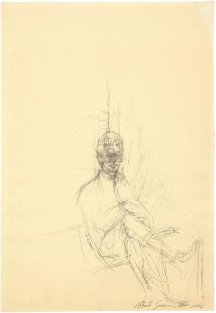 Silvio Genoux croises - Alberto Giacometti 
