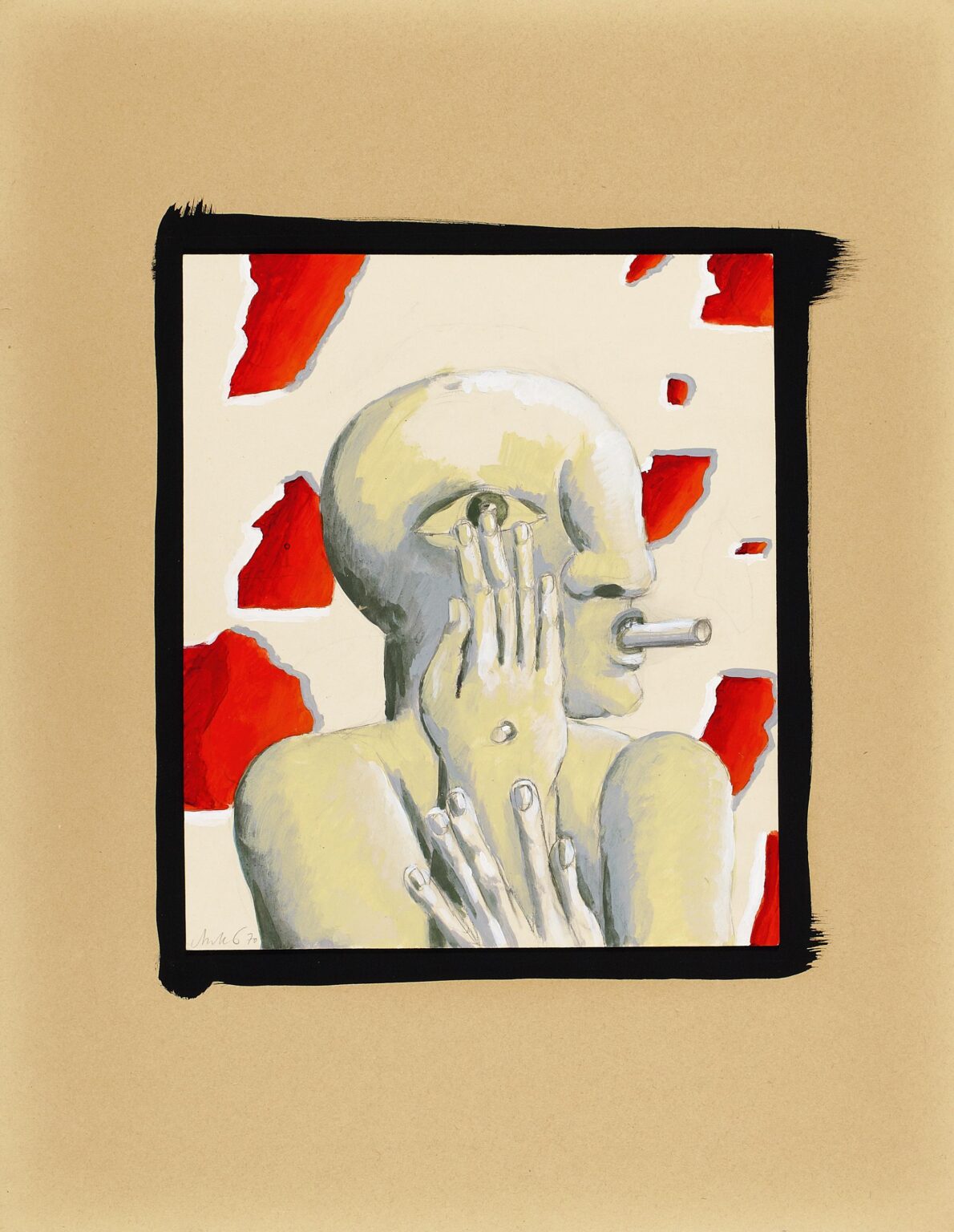 Ohne Titel - Horst Antes 