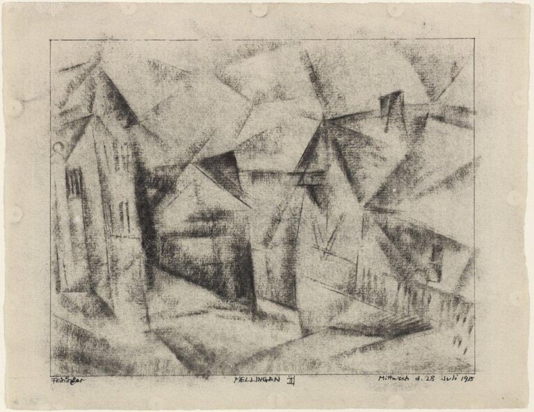 Mellingen III - Lyonel Feininger 