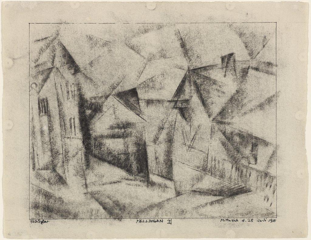 Mellingen III - Lyonel Feininger 