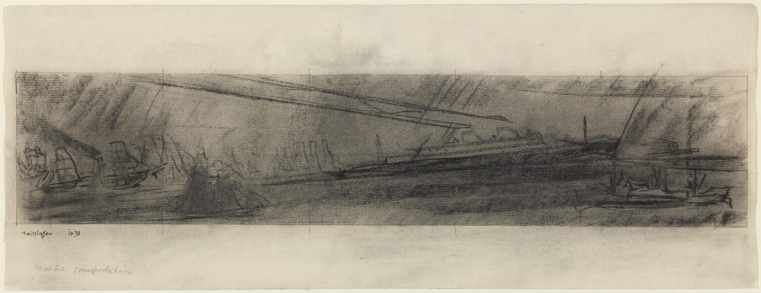 Marine Transportation - Lyonel Feininger 